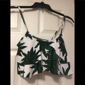 Tankini Bathing TOP Size 6 Summer Fun Bikini NWT!